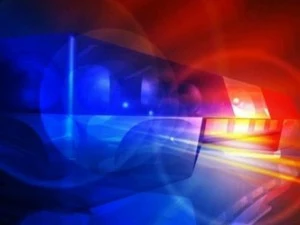 Police Lights Odessa Police Search for Armed Robber