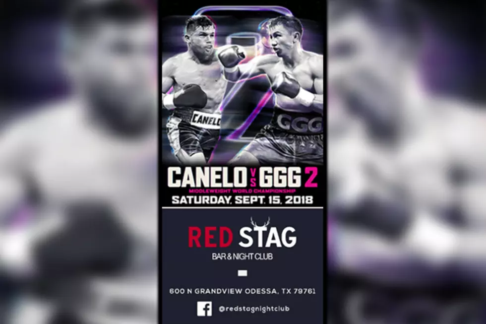 Watch the Canelo vs GGG 2 Fight at the Red Stag Night Club in Odessa